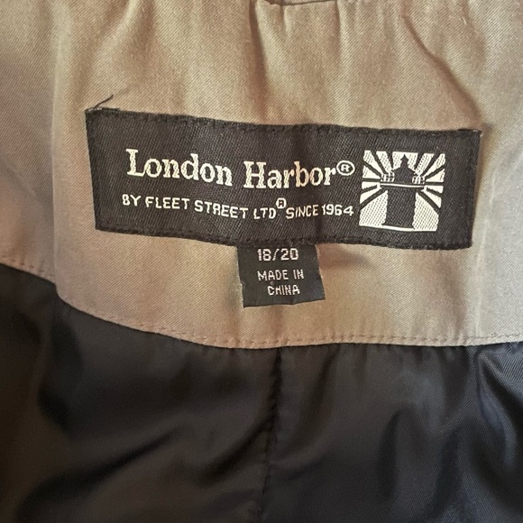 London Harbor By Fleet Street Jacket Coat Double Lined Women's Plus Size 18/20 - Picture 10 of 14